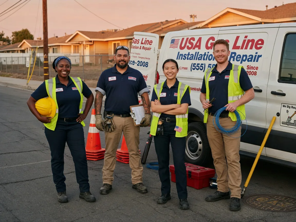 Gas Line Installation company in Leopold, IN